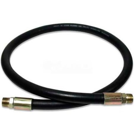 APACHE Apache Hydraulic Hose Assembly 98398244, 100R2AT Cpld., 4000 PSI, 3/8" MNPT, 3/8" Hose ID X 72"L 98398244